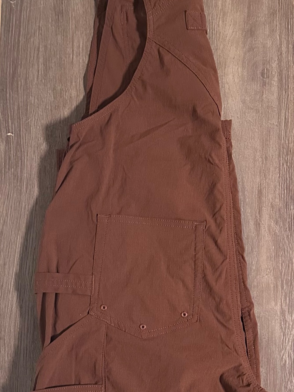 Women's Heirloom Gardening Bib Overalls - Duluth Trading Co. - Dark Roast Small - Picture 3 of 7